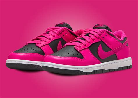 nike dunks black pink|Nike dunk fierce pink black.